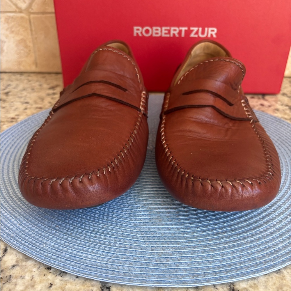 Robert Zur Slip On Driving Penny Loafers 11 - Picture 4 of 11